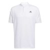 Shirts * | Adidas Primeblue Sport Collar Golf Polo Shirt Ha6158 White