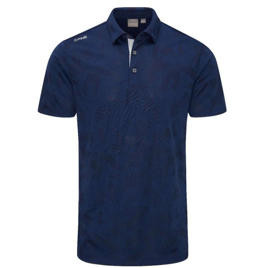 Shirts * | Ping Romy Golf Polo Shirt P03458 Navy N125