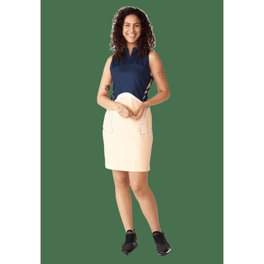 Shorts & Skorts * | Rohnisch Ladies Sprint Golf Dress 111049 Navy