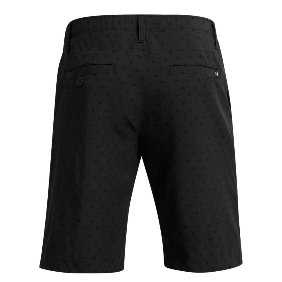 Shorts * | Under Armour Drive Printed Golf Shorts 1370085 Galaxy Black 022