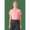 Polo Shirts * | Rohnisch Ladies Mildred Golf Polo Shirt 110960 Rose