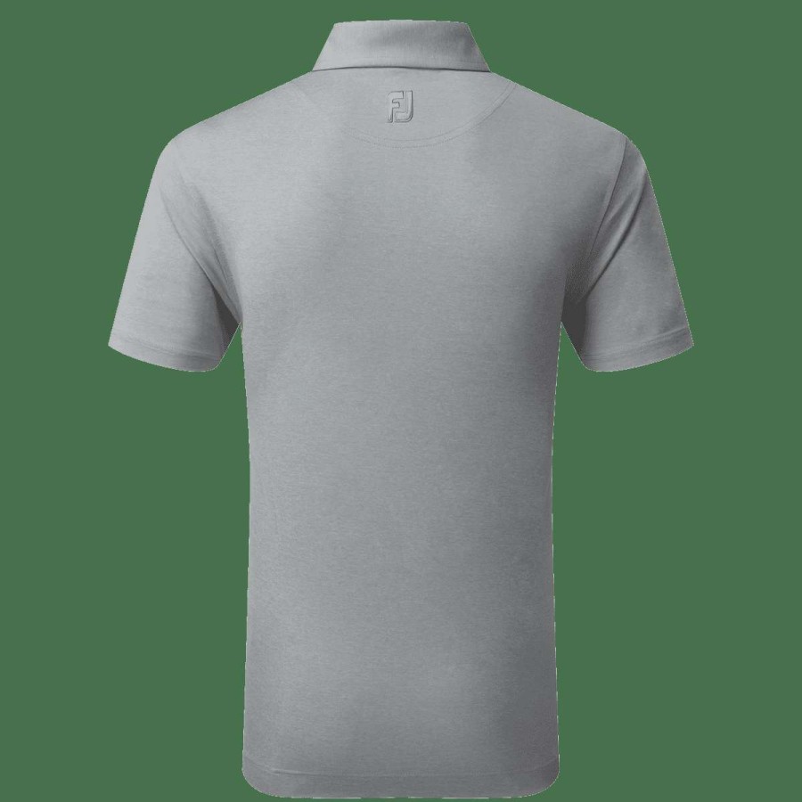 Shirts * | Footjoy Heather Lisle Golf Polo Shirt 80144 Grey