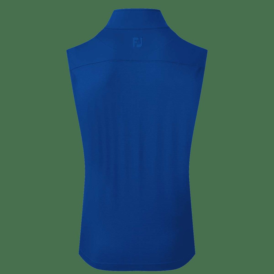 Mid Layers * | Footjoy Ottoman Knit Golf Vest 80066 Twilight