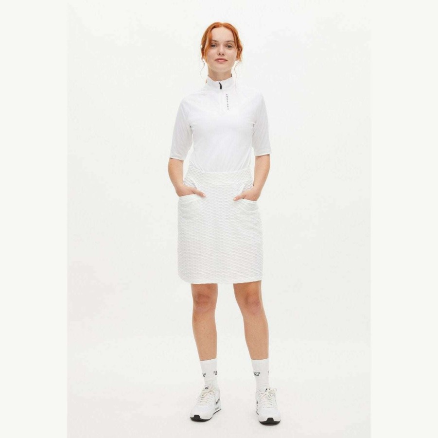 Shorts & Skorts * | Rohnisch Ladies Josie Golf Skort 111532 White