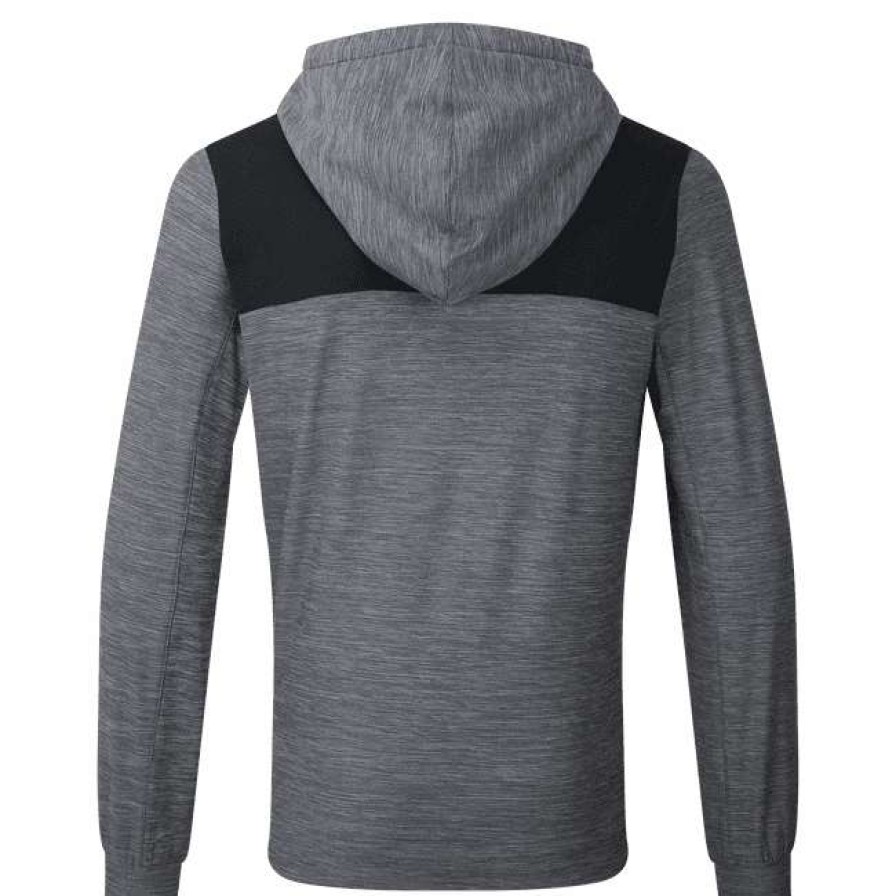 Mid Layers * | Footjoy Thermal Golf Hoodie 88827 Charcoal Spacedye