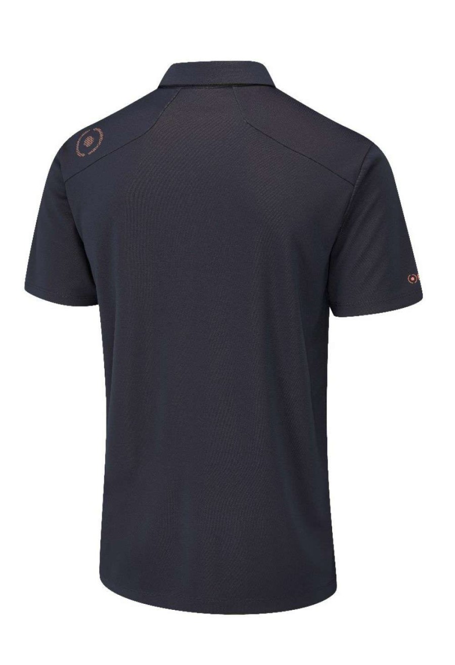 Shirts * | Ping Frequency Golf Polo Shirt P03454 Navy N125