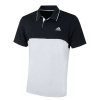 Shirts * | Adidas Ultimate 365 Heather Golf Polo Cd3354 Blackhea/Gronht