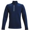 Mid Layers * | Under Armour Storm Daytona Half Zip Golf Top 1366280 Academy/Academy 408