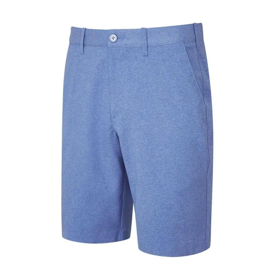 Shorts * | Ping Bradley Golf Shorts P03316 Blue Surf Marl Bmar