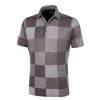 Shirts * | Galvin Green Mac V8+ Golf Shirt G1260 Black/Sharkskin 77