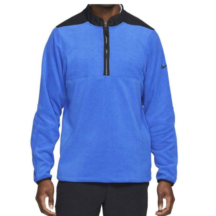 Mid Layers * | Nike Therma-Fit Victory 1/2-Zip Golf Top Da2921 Game Royal 480