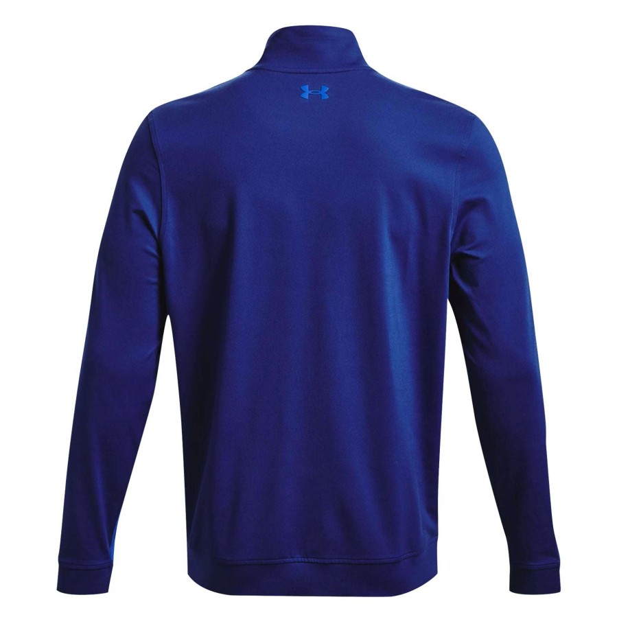 Mid Layers * | Under Armour Storm 1/4-Zip Golf Top 1370119 Victory Blue 456