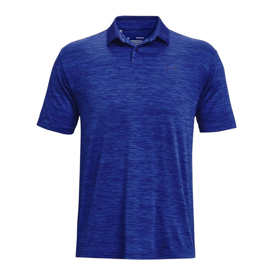 Shirts * | Under Armour Performance 2.0 Golf Polo Shirt 1342080 Bauhaus Blue 456