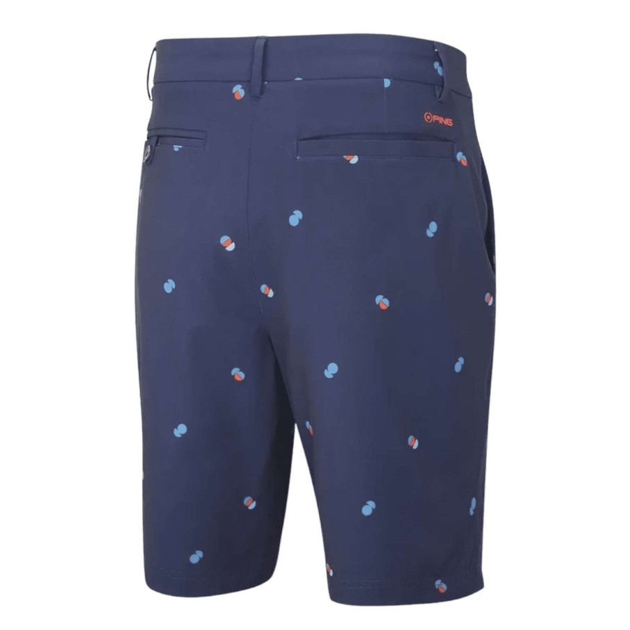 Shorts * | Ping Swift Golf Shorts P03581 Navy Multi