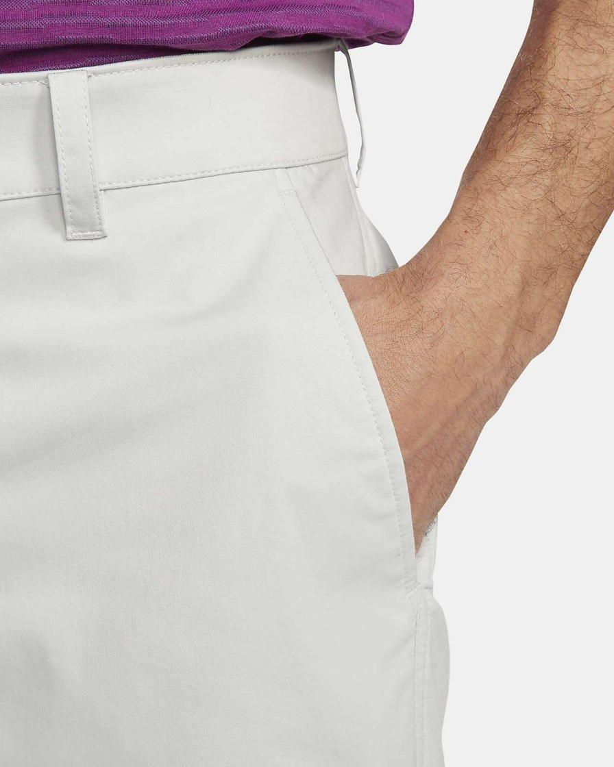 Shorts * | Nike Dri-Fit Uv Chino Golf Shorts Da4142 Photon Dust 025