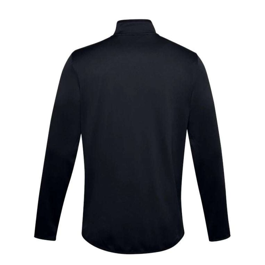 Mid Layers * | Under Armour 1/2-Zip Golf Fleece 1357145 Black 001