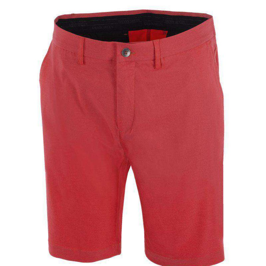 Shorts * | Galvin Green Paul V8+ Golf Shorts G1281 Red 22