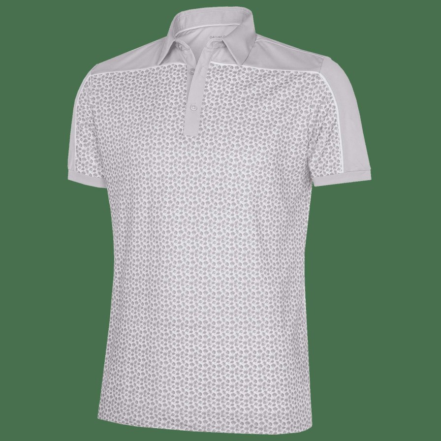 Shirts * | Galvin Green Millard Golf Polo Shirt G1373 Cool Grey 07