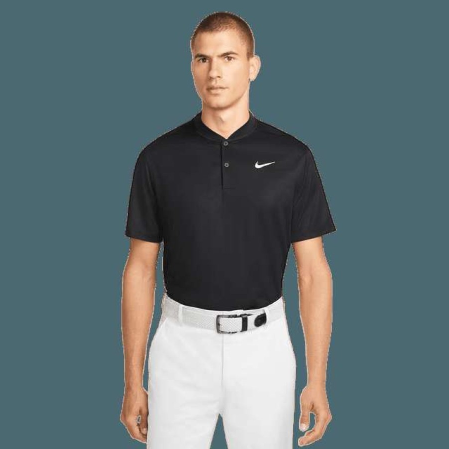 Shirts * | Nike Golf Dri-Fit Victory Blade Golf Shirt Dh0838 Black 010