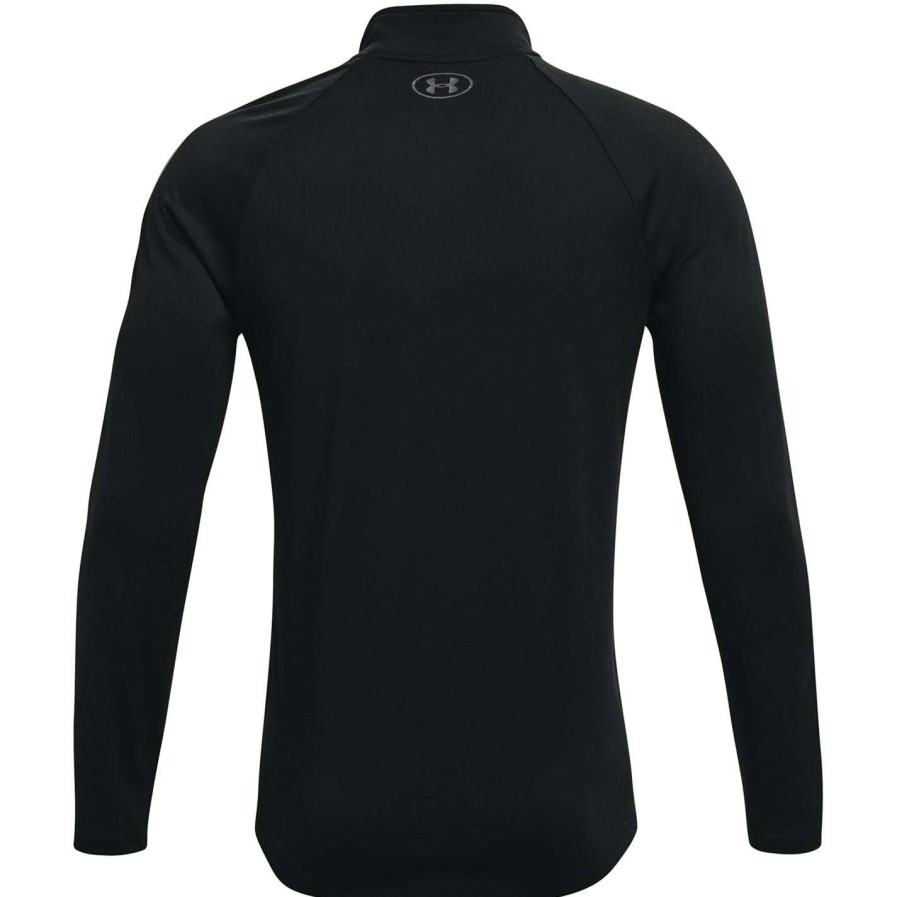 Mid Layers * | Under Armour Tech 2.0 Golf Pullover 1328495 Black 001