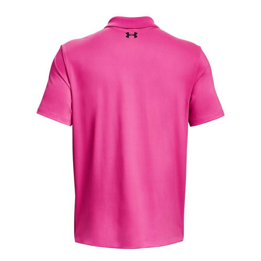 Shirts * | Under Armour Performance 3.0 Golf Shirt 1377374 Rebel Pink 652