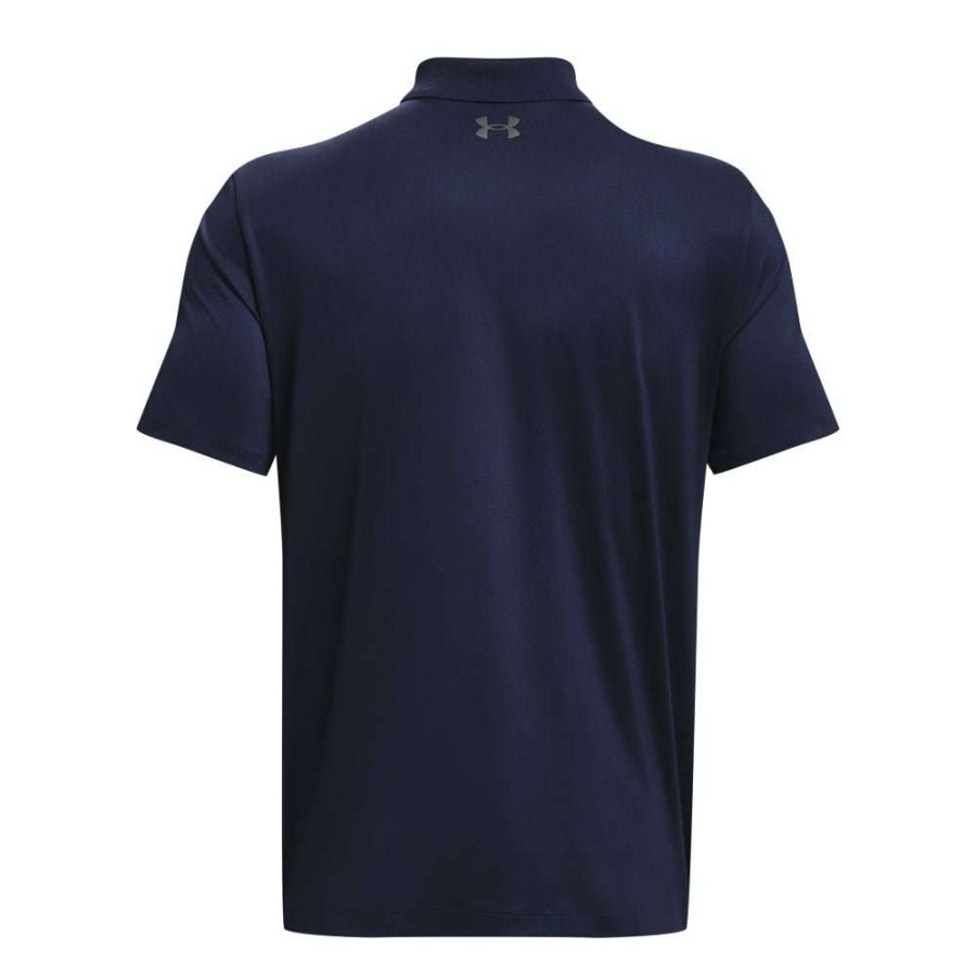 Shirts * | Under Armour Performance 3.0 Golf Shirt 1377374 Midnight Navy 410