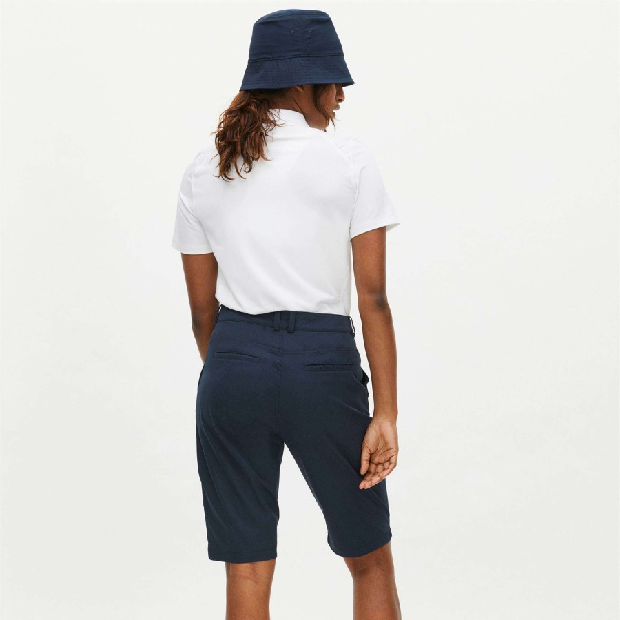 Shorts & Skorts * | Rohnisch Ladies Cheer Bermuda Golf Shorts 111019 Navy S014