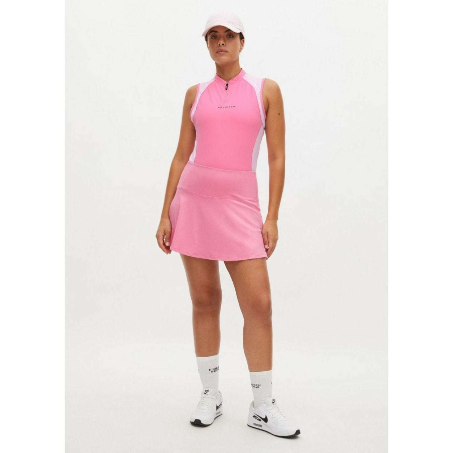 Shorts & Skorts * | Rohnisch Ladies Amy Golf Skort 111508 Pink Carnation