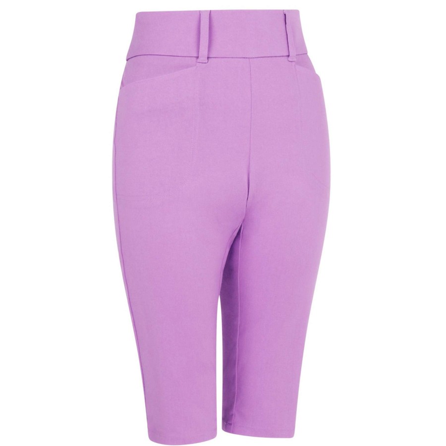 Shorts & Skorts * | Callaway Ladies True Sculpt Pull On Golf Shorts Cgbsb0X1 Pink Sunset 676