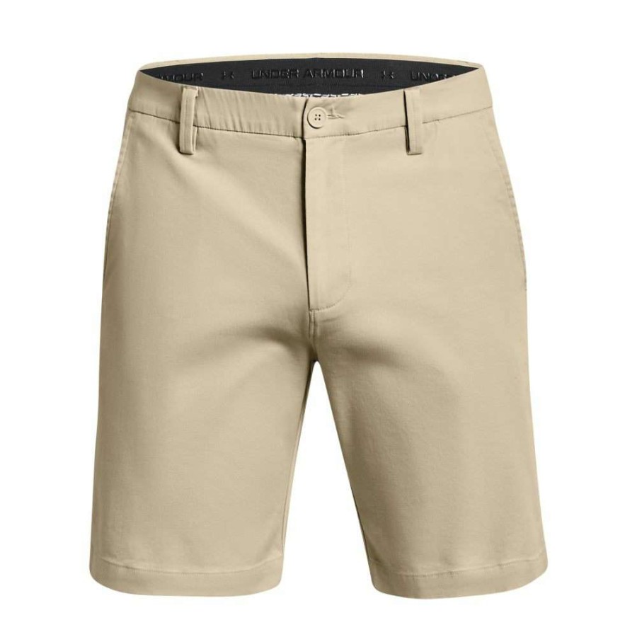 Shorts * | Under Armour Chino Golf Shorts 1370088 Khaki Base/Halo Gray 289