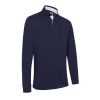 Shirts * | Callaway Long Sleeve Performance Golf Polo Shirt Cgkfc058 Peacoat 410