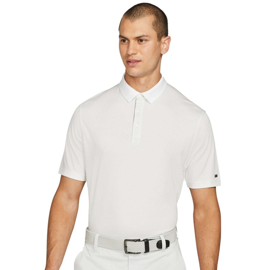 Shirts * | Nike Dri-Fit Player Novelty Golf Shirt Da2993 Light Bone 072