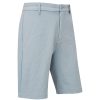 Shorts * | Footjoy Performance Seersucker Golf Shorts 88414 Dove Grey