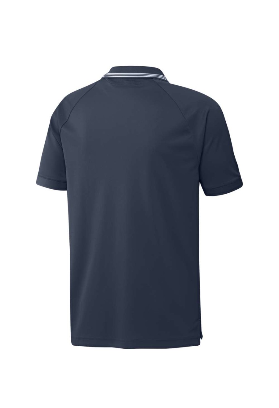 Shirts * | Adidas Go To Pique Golf Polo Shirt Gs9473 Crew Navy/White