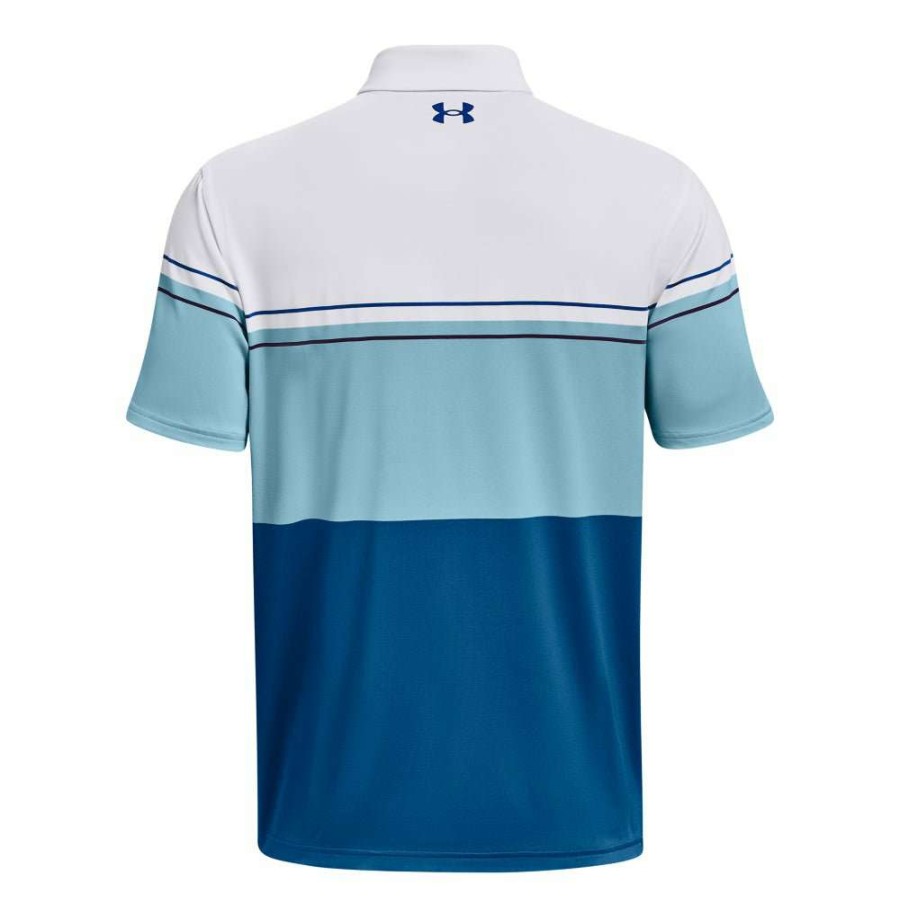 Shirts * | Under Armour Playoff 2.0 Golf Polo 1327037 White/Opal Blue 141