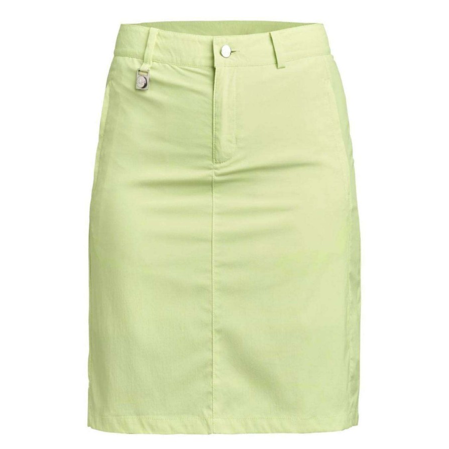 Shorts & Skorts * | Rohnisch Ladies Active Regular Golf Skort 110672 Lime S211