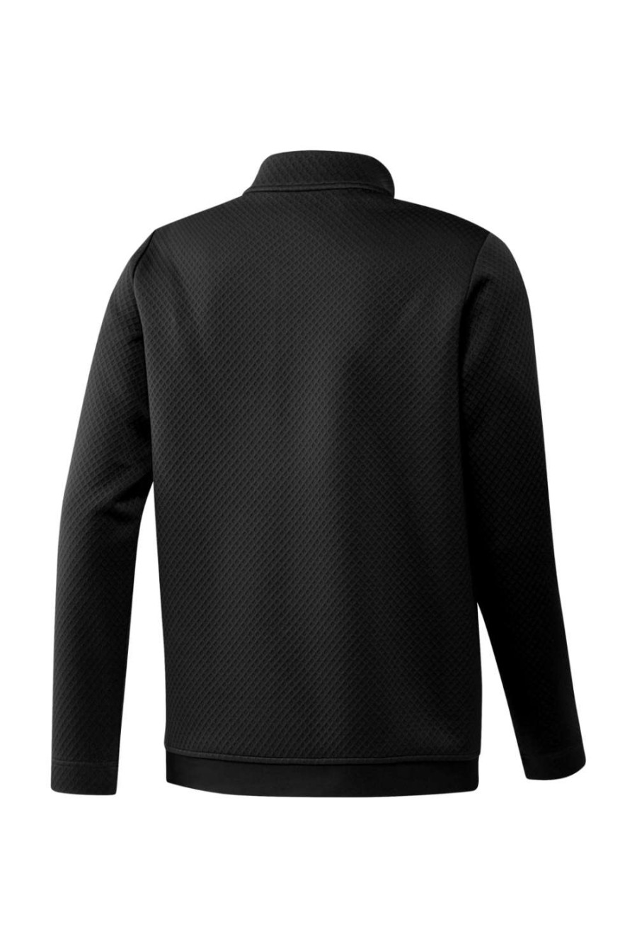 Mid Layers * | Adidas Primegreen Water-Resistant Golf Top H53965 Black