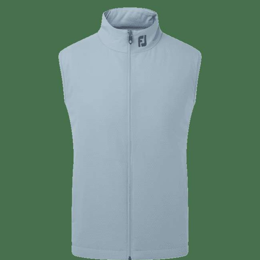 Mid Layers * | Footjoy Thermoseries Hybrid Golf Vest 88810 Grey