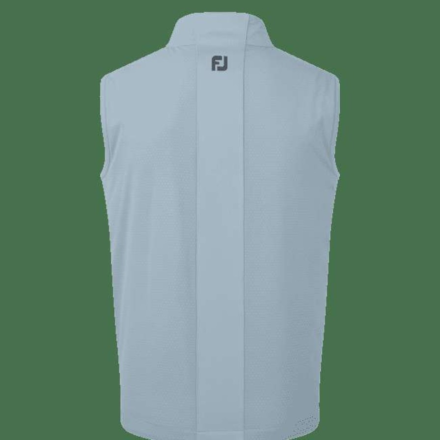 Mid Layers * | Footjoy Thermoseries Hybrid Golf Vest 88810 Grey