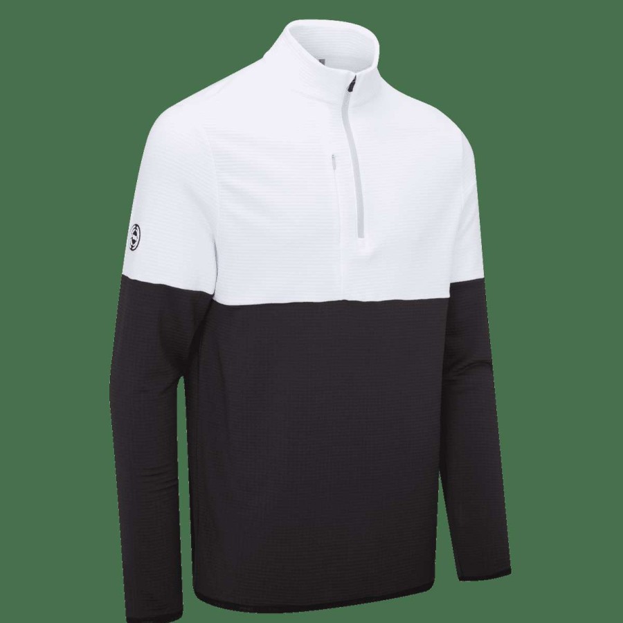 Mid Layers * | Ping Nexus Golf Top P03578 Black/White 090