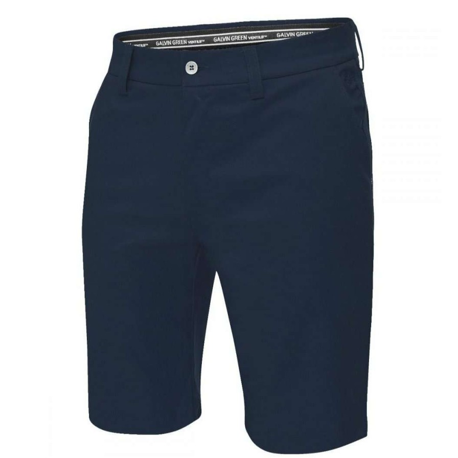 Shorts * | Galvin Green Paolo V8 Golf Shorts G7894 Navy - 33