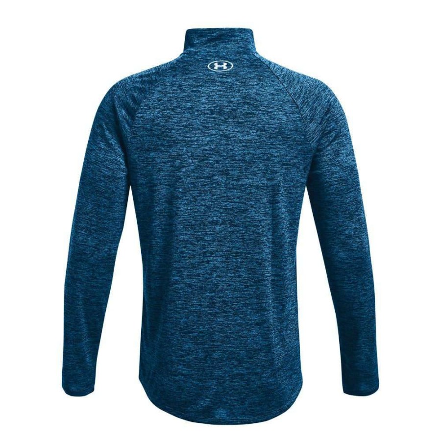 Mid Layers * | Under Armour Tech 2.0 Golf Pullover 1328495 Cruise Blue/White 899