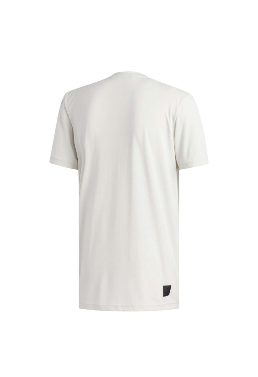 Shirts * | Adidas Adicross Logo Golf Tee Shirt Dt3455 Raw White