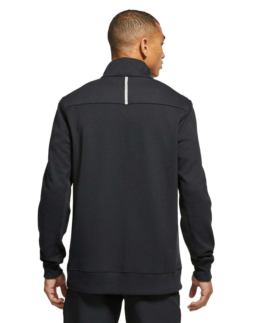 Mid Layers * | Nike Dry Player 1/2-Zip Golf Top Cu9826 Black 010