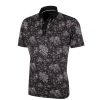 Shirts * | Galvin Green Maddox V8+ Golf Shirt G1261 Black/Sharkskin 77