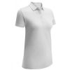 Polo Shirts * | Callaway Ladies Swing Tech Golf Polo Shirt Cgksa0A7 Brilliant White 123