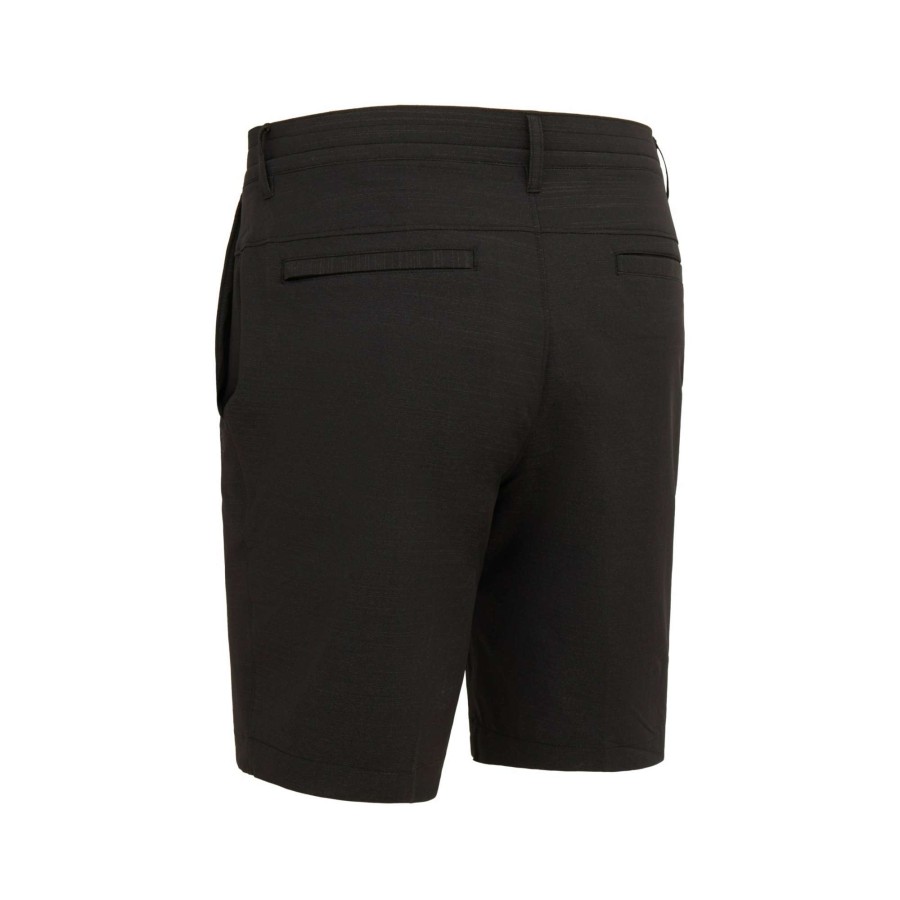 Shorts * | Original Penguin Performance Crossover Golf Shorts Ogbsc019 Caviar 001