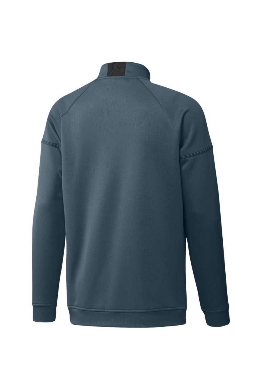 Mid Layers * | Adidas Eqt 1/4-Zip Golf Pullover Gl9997 Wild Teal