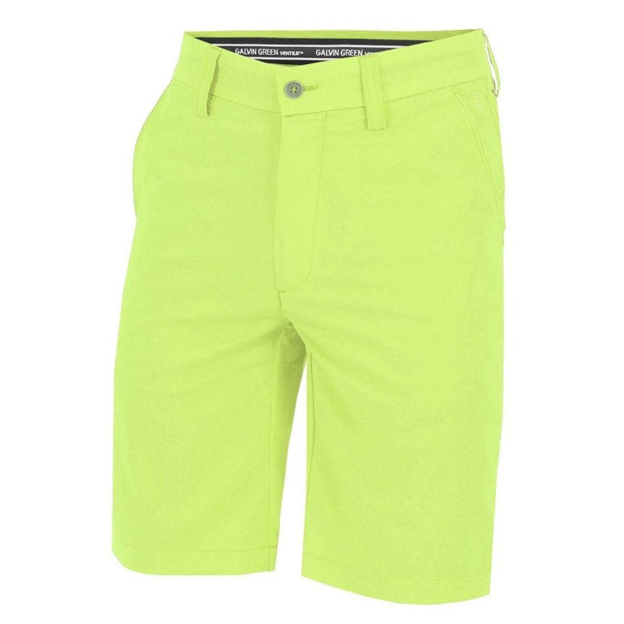 Shorts * | Galvin Green Paolo V8 Golf Shorts G7894 Lime