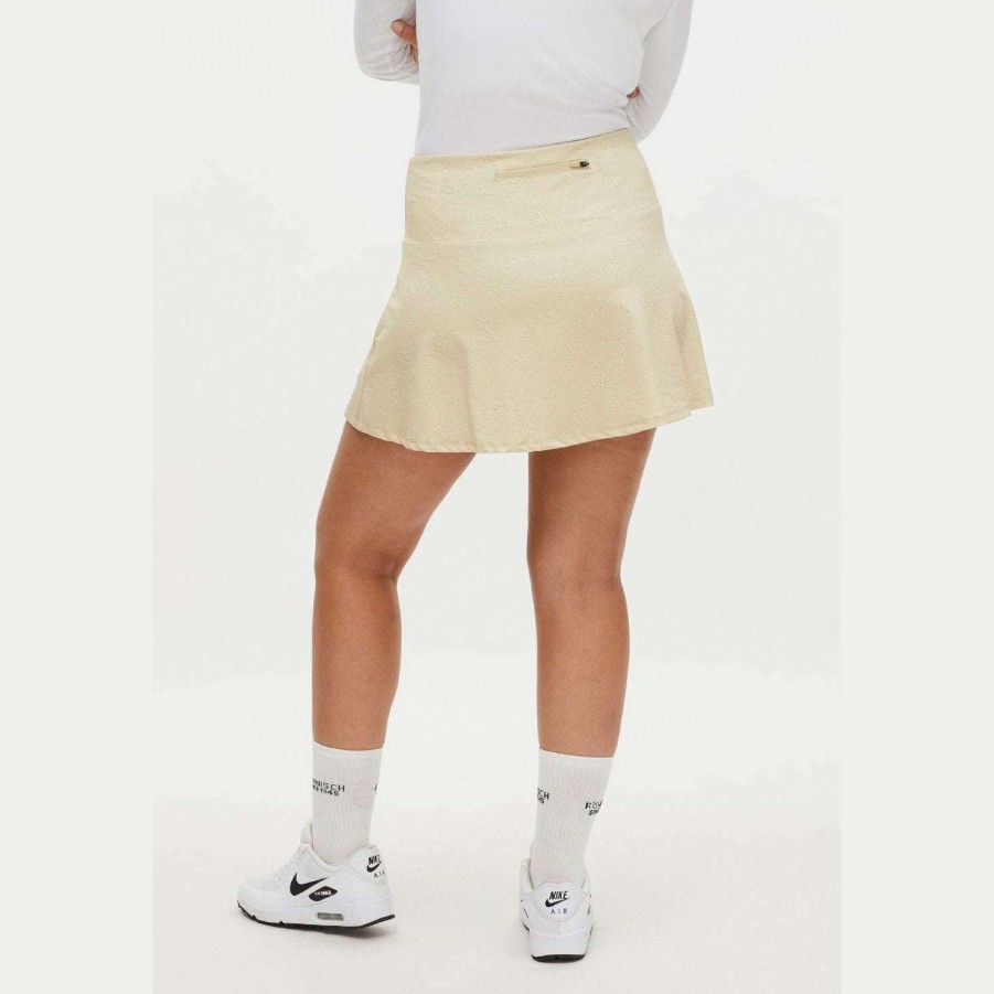 Shorts & Skorts * | Rohnisch Ladies Amy Golf Skort 111681 Space Dot Beige